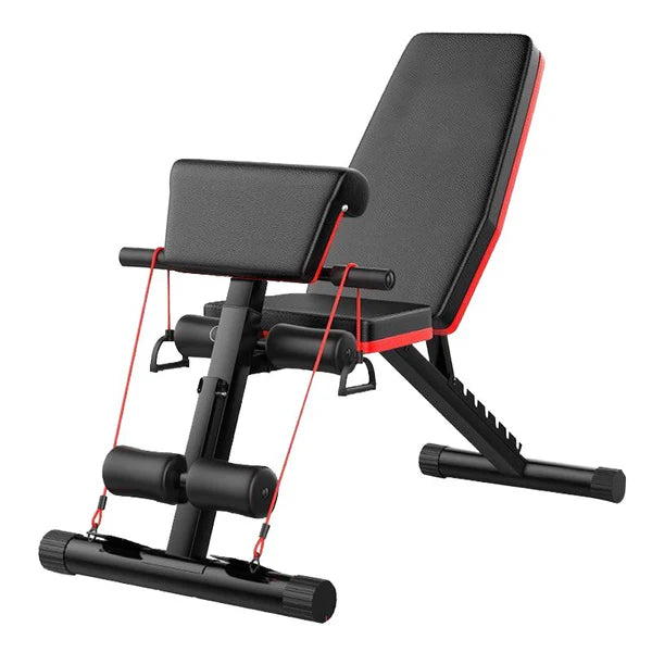 7-Position Adjustable Weight Bench – Foldable Incline/Decline/Flat, Quick-Lock, 320 kg Capacity – Space-Saving Strength Bench for Home Gym