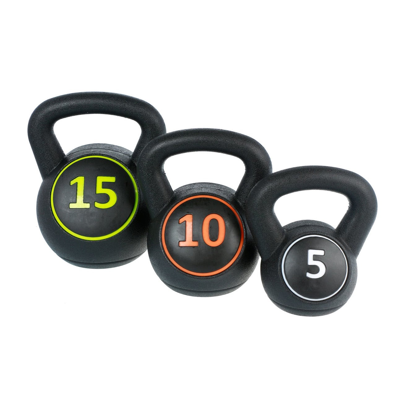 Kettlebell Weight Set of 3 – Full-Body Training Kit for Home Fitness