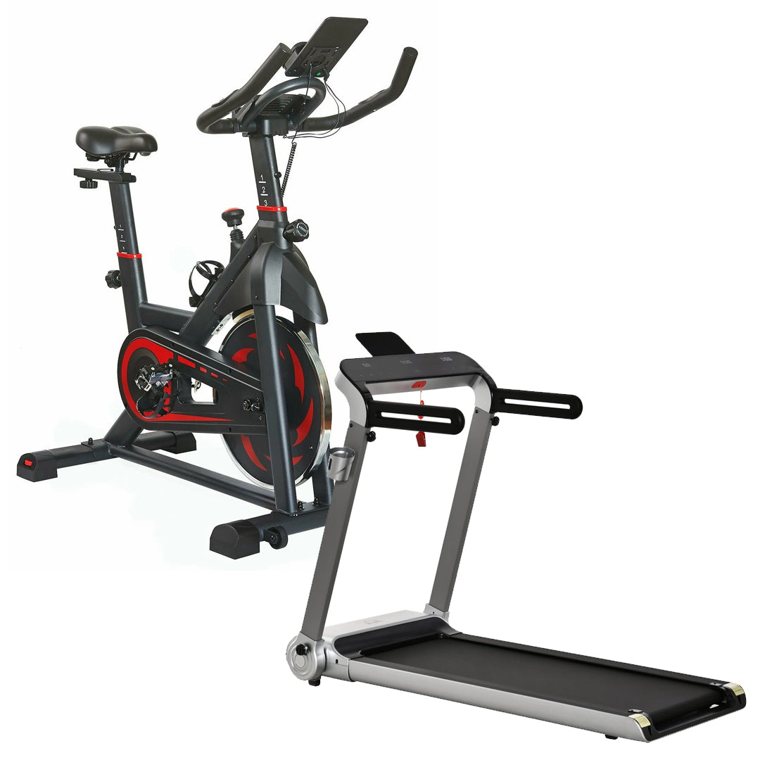 Compact Folding Treadmill, Powerful Stove-Coated Walking Pad 14 km/h, Quiet Belt, Digital Display – Space-Saving Home Fitness Machine