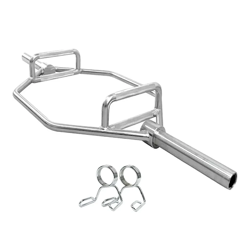 Multi-Grip Olympic Trap Bar for Home Gym Training