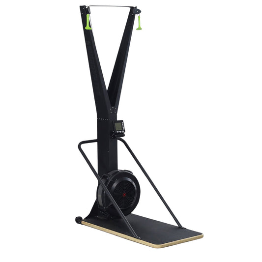 Indoor Ski Cross Trainer – Aluminum Frame Low‑Impact Machine with LED Display, Adjustable Resistance, Full‑Body Cardio & Strength Training for Home Gym