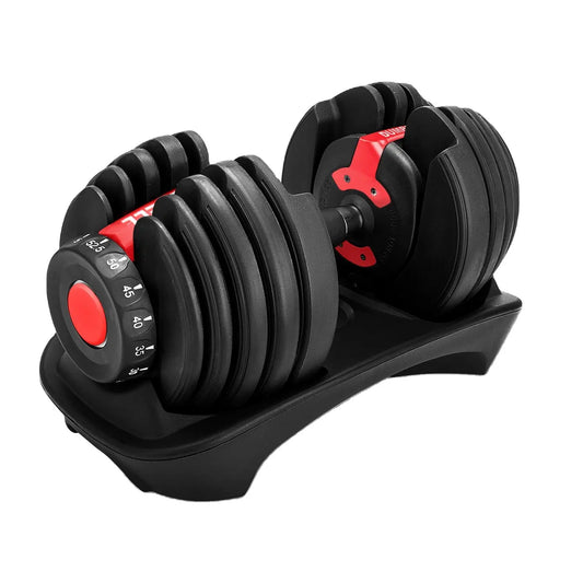 Adjustable Dumbbells 40 kg (17‑in‑1 Dial) – Strength Training Set – Compact Home Gym Weights for Men & Women