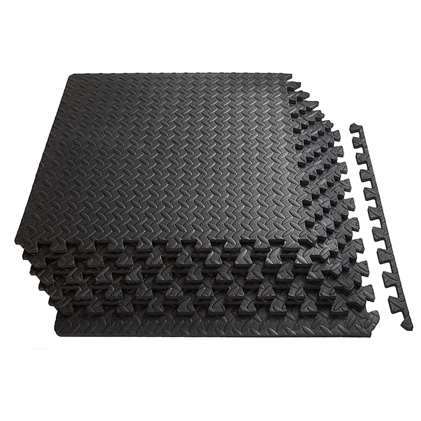 Interlocking EVA Foam 10 mm Puzzle Exercise Mat  – Non‑Slip Durable Rubber-style Home Gym Flooring Tiles for Strength & Workout Rooms