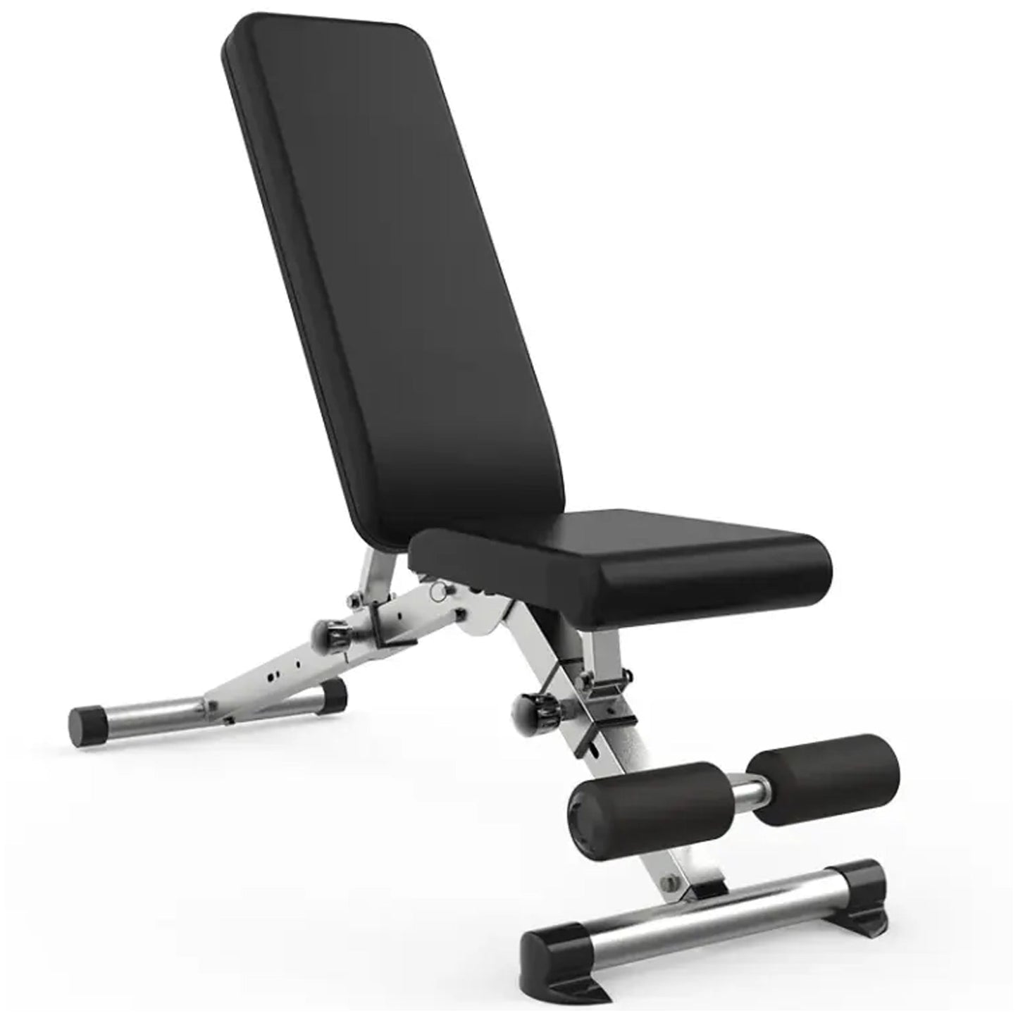 Adjustable Dip Station & Weight Bench with Rack – Strength Training & Core Workout Bench for Weightlifting, Full-Body Home Gym Exercises