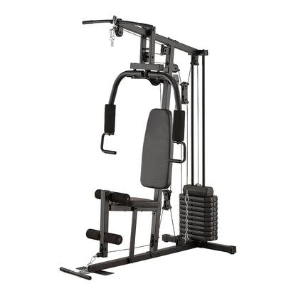 Full‑Body Multi Gym Machine, Heavy‑Duty Steel & Smooth Pulleys, 45 kg or 66 kg Stack, Chest/Lat/Leg Stations, Home Fitness, Compact Design