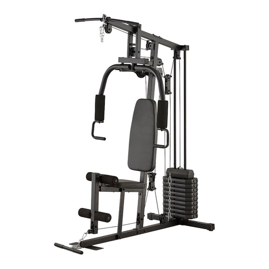 Full‑Body Multi Gym Machine, Heavy‑Duty Steel & Smooth Pulleys, 45 kg or 66 kg Stack, Chest/Lat/Leg Stations, Home Fitness, Compact Design