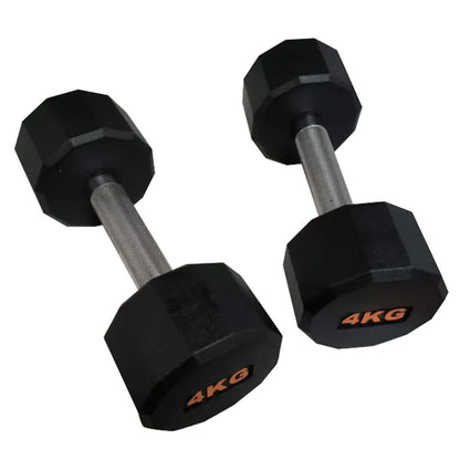 Round Hex Dumbbell – Anti‑Roll Stability for Home & Commercial Workouts
