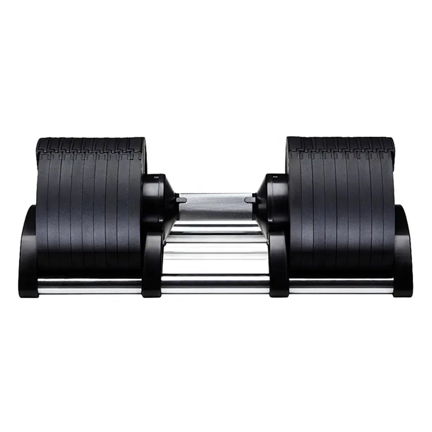 Adjustable Steel Round Dumbbells – Smooth Dial, Anti‑Slip Grip, 24–45 kg Sets – Compact Strength Training for Home Gym