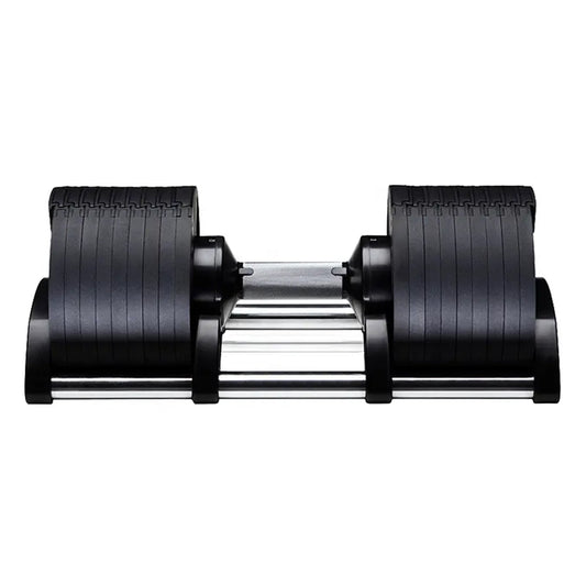 Adjustable Steel Round Dumbbells – Smooth Dial, Anti‑Slip Grip, 24–45 kg Sets – Compact Strength Training for Home Gym