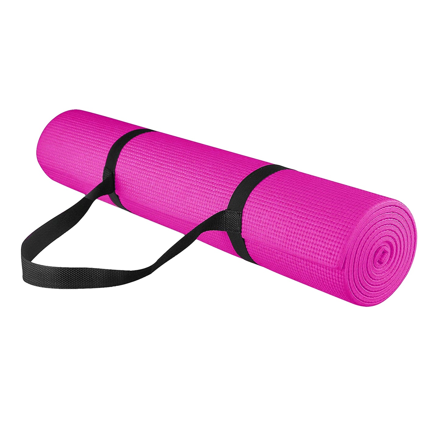 Non‑Slip Extra‑Thick NBR Foam Yoga Mat 15 mm – Eco‑Friendly & Carry Strap – HIIT, Pilates, Gym, Floor & Wellness