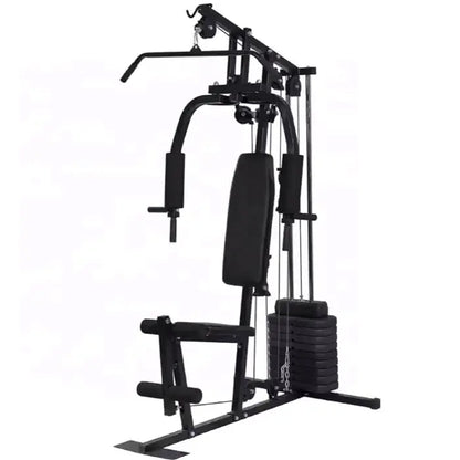 Full‑Body Multi Gym Machine, Heavy‑Duty Steel & Smooth Pulleys, 45 kg or 66 kg Stack, Chest/Lat/Leg Stations, Home Fitness, Compact Design