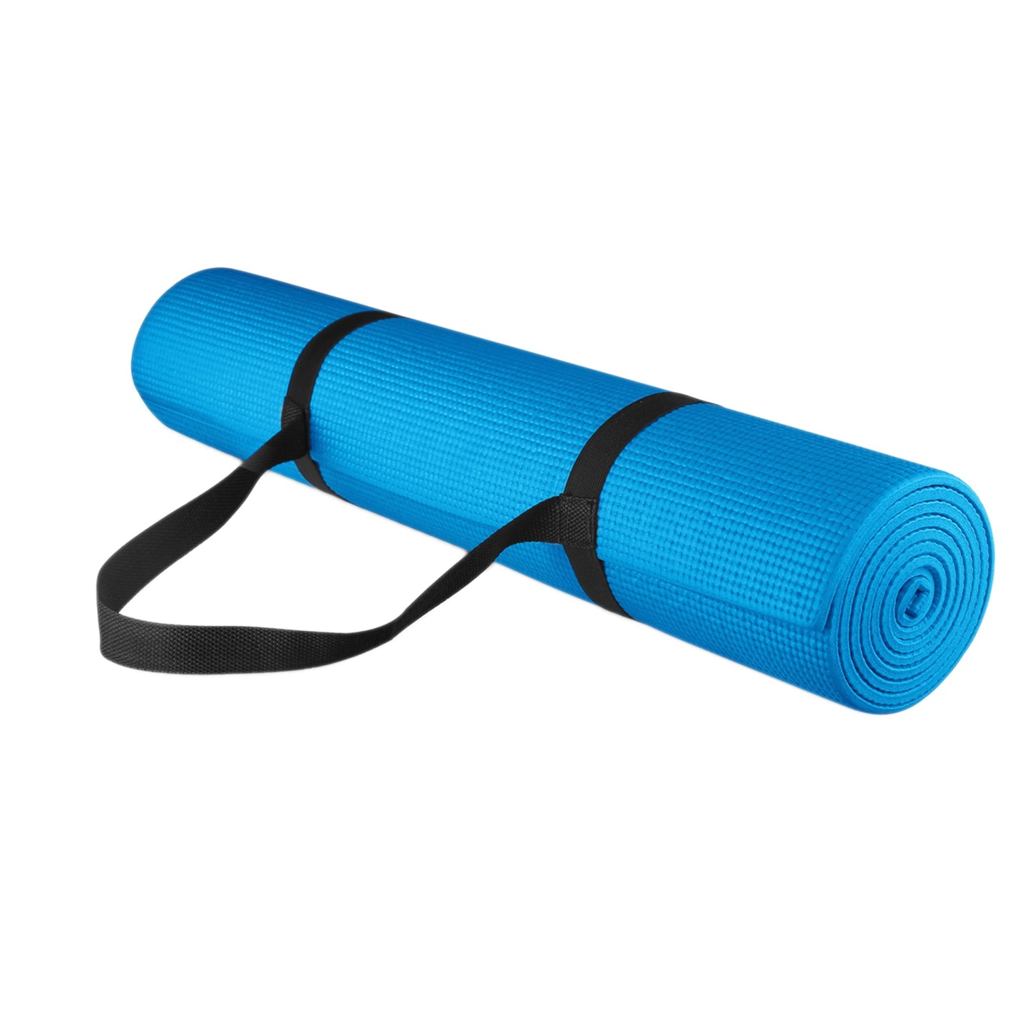 Non‑Slip Extra‑Thick NBR Foam Yoga Mat 15 mm – Eco‑Friendly & Carry Strap – HIIT, Pilates, Gym, Floor & Wellness