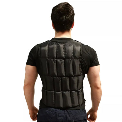 10–20 kg Adjustable Weighted Vest – 38‑Bag System, Breathable Comfort, Reflective Strips – Cardio, Running & Strength Training for Home Gym