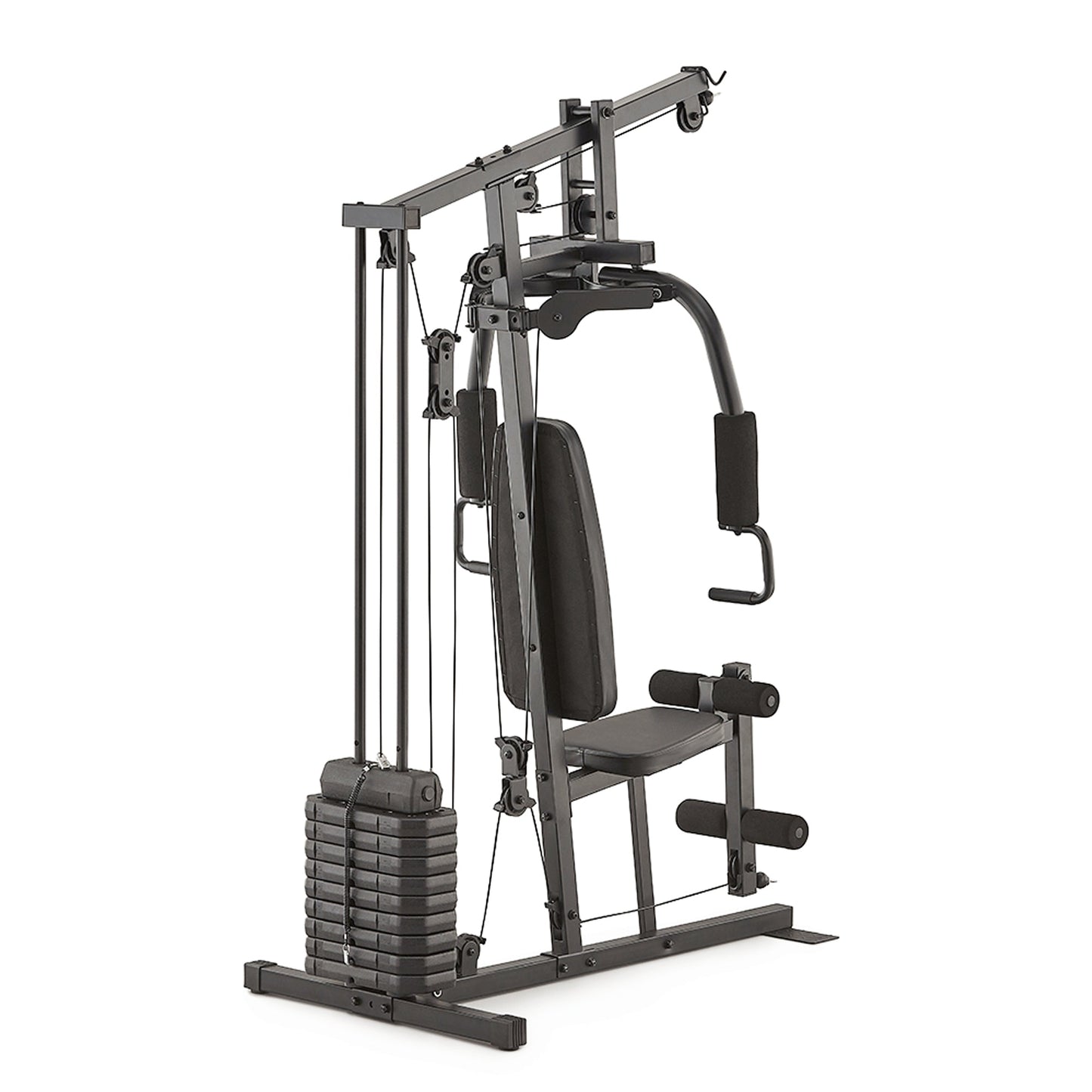 Full‑Body Multi Gym Machine, Heavy‑Duty Steel & Smooth Pulleys, 45 kg or 66 kg Stack, Chest/Lat/Leg Stations, Home Fitness, Compact Design