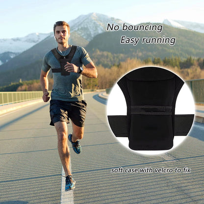 Lightweight Reflective Running Hydration Vest with Phone Pouch & Adjustable Straps for Home Training & Outdoor Endurance