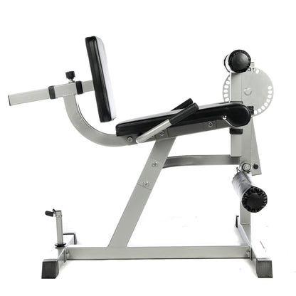 Heavy‑Duty Leg Extension & Curl Machine – Adjustable Seated Quad/Hamstring Home Gym Strength Equipment