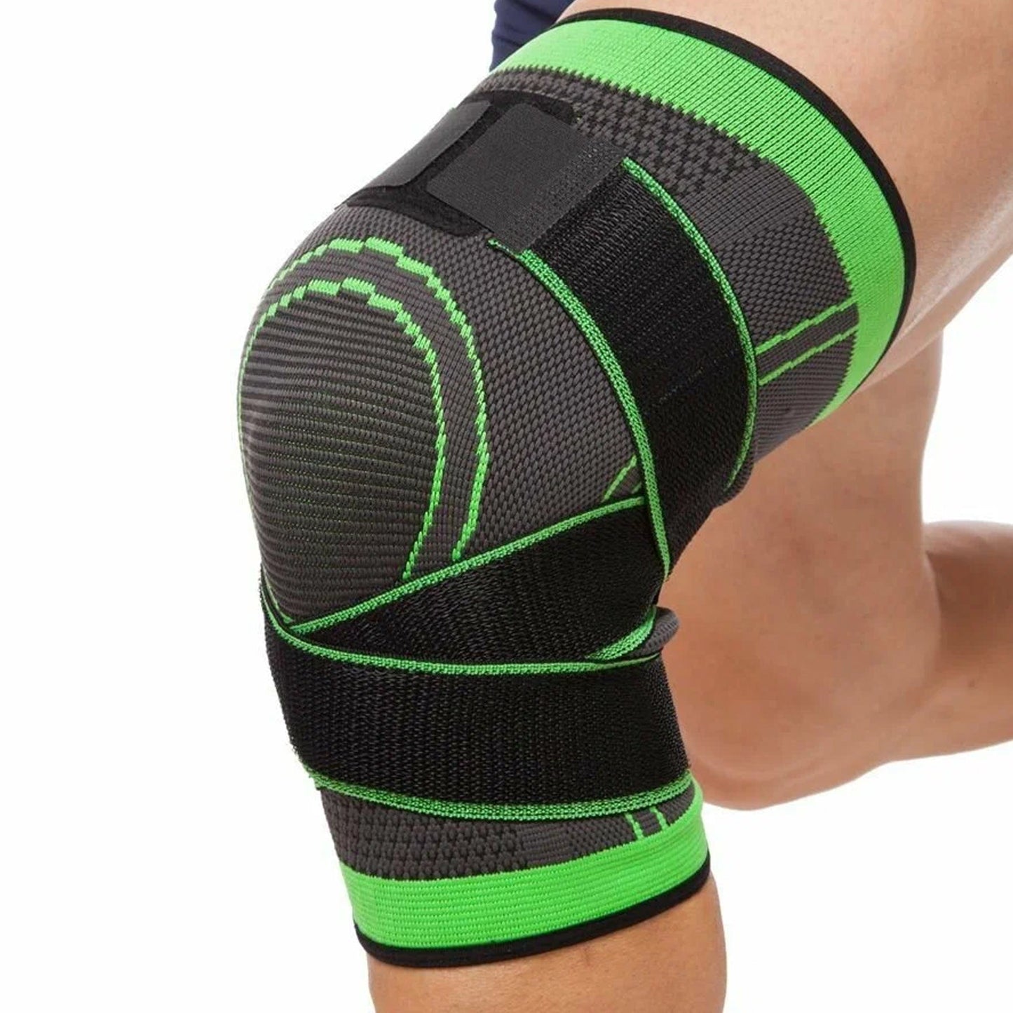 Adjustable Knee Support Strap – Neoprene with Silicone Pad for ACL, Meniscus & Arthritis Relief – Ideal for Running, Walking, Sports & Daily Use