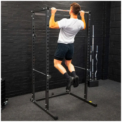 Heavy-Duty Adjustable G100 Power Rack Cage with Pull-Up Bar – Strength Training Station for Home Gym, Squats, Bench Press & Versatile Workouts