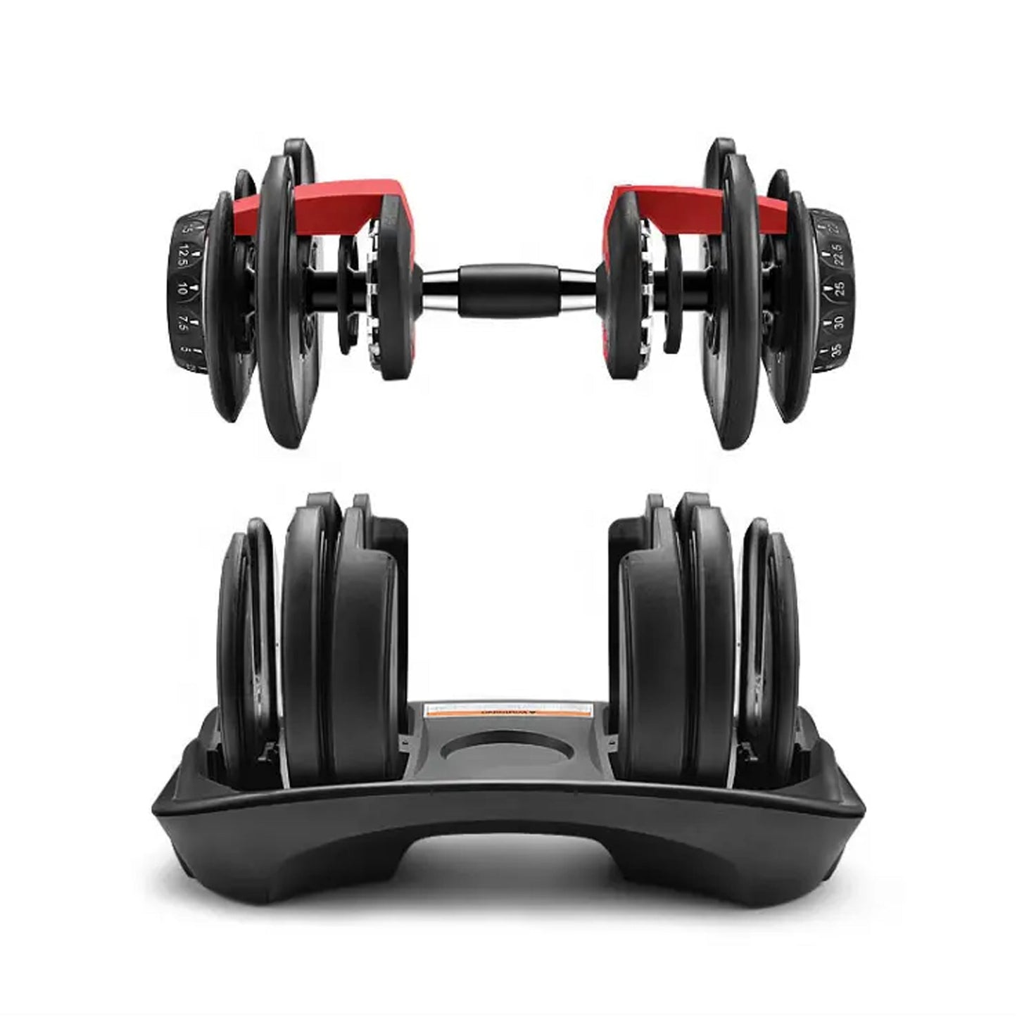Adjustable Dumbbells 40 kg (17‑in‑1 Dial) – Strength Training Set – Compact Home Gym Weights for Men & Women