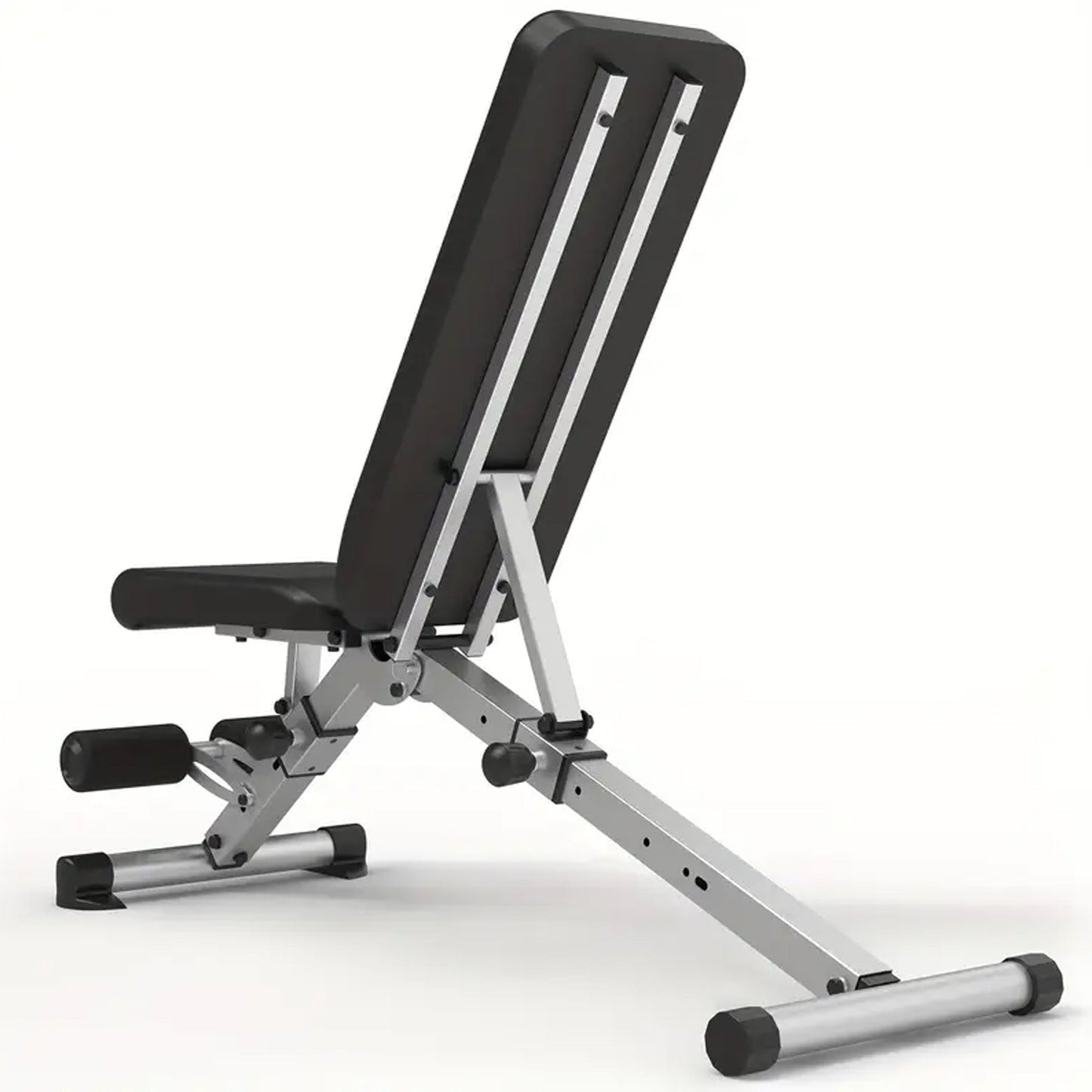 Adjustable Dip Station & Weight Bench with Rack – Strength Training & Core Workout Bench for Weightlifting, Full-Body Home Gym Exercises