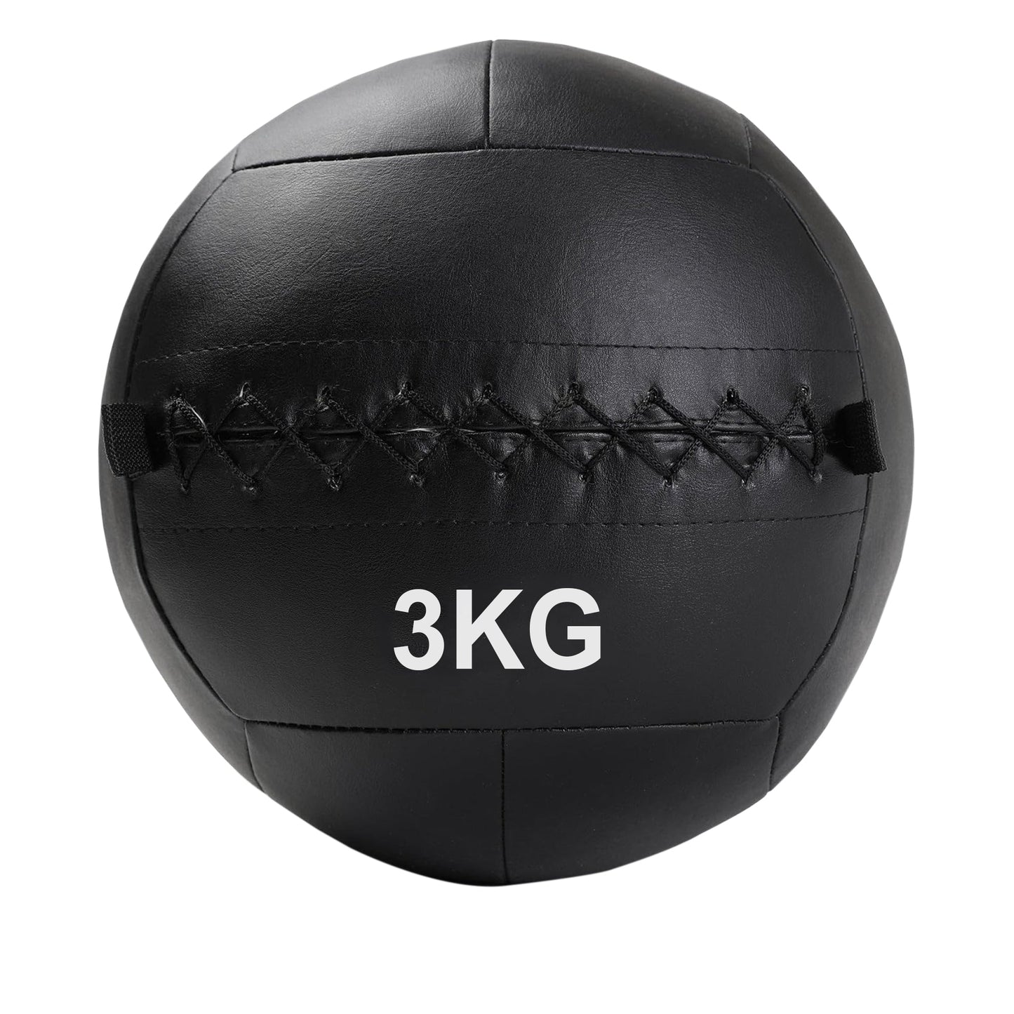 Durable No‑Bounce PVC Wall Ball Medicine Ball | Textured Grip | Explosive Power Training | Home Gym Cross‑Training (3 kg–12 kg)