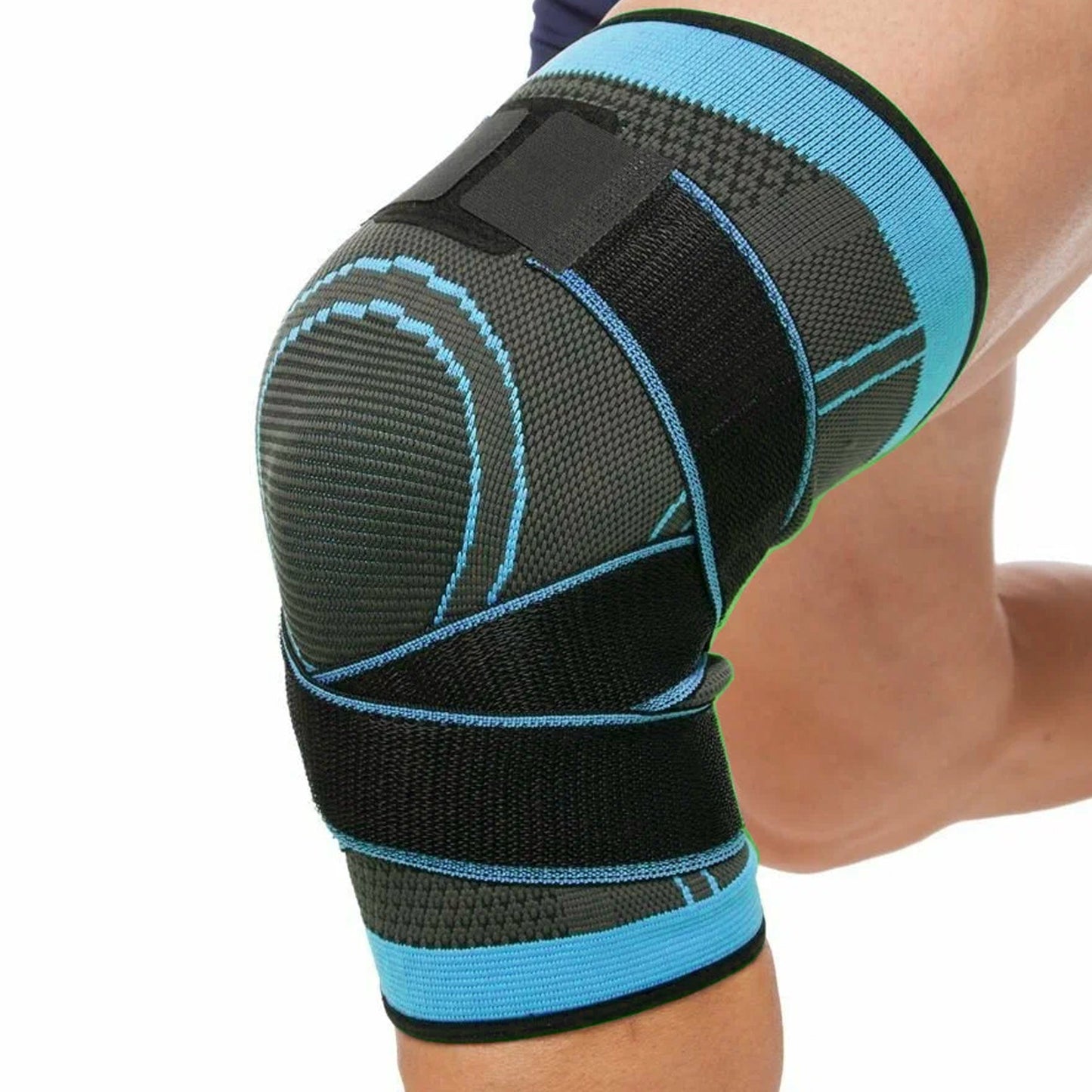 Adjustable Knee Support Strap – Neoprene with Silicone Pad for ACL, Meniscus & Arthritis Relief – Ideal for Running, Walking, Sports & Daily Use