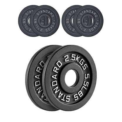 Cast Iron Weight Plates | Heavy-Duty Discs for Strength Training & Home Gyms | Available in Singles, Pairs & Sets | Durable Dumbbell Plates for Lifting & Fitness