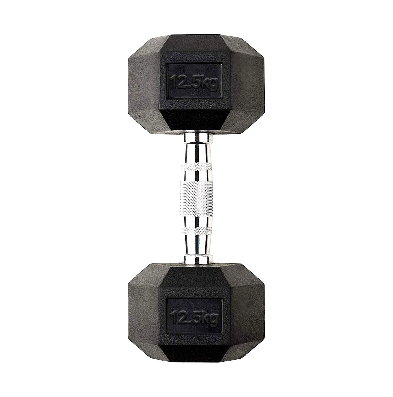 Hex Dumbbells Pairs & Sets (2.5kg–60kg) – Rubber-Coated, Anti-Roll, Steel Knurled Grip – Strength Training Weights for Home Gym or Studio