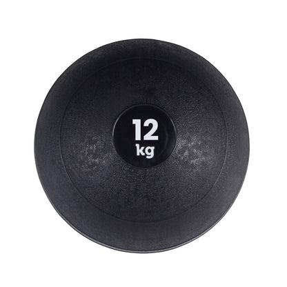 Heavy‑Duty Rubber Slam Ball – No‑Bounce, Textured Finish for Strength & Core Conditioning – 3‑25 kg Medicine Ball for Quiet, Powerful Home Gym Workouts