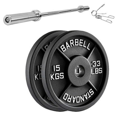 Cast Iron Weight Plates | Heavy-Duty Discs for Strength Training & Home Gyms | Available in Singles, Pairs & Sets | Durable Dumbbell Plates for Lifting & Fitness