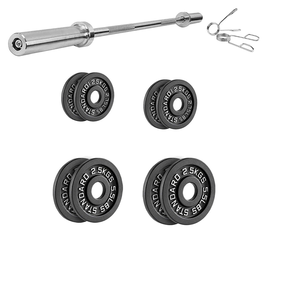 Cast Iron Weight Plates | Heavy-Duty Discs for Strength Training & Home Gyms | Available in Singles, Pairs & Sets | Durable Dumbbell Plates for Lifting & Fitness