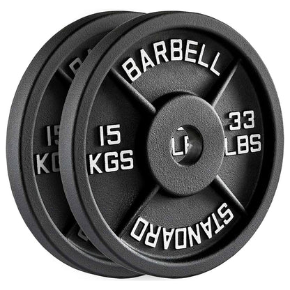 Cast Iron Weight Plates | Heavy-Duty Discs for Strength Training & Home Gyms | Available in Singles, Pairs & Sets | Durable Dumbbell Plates for Lifting & Fitness