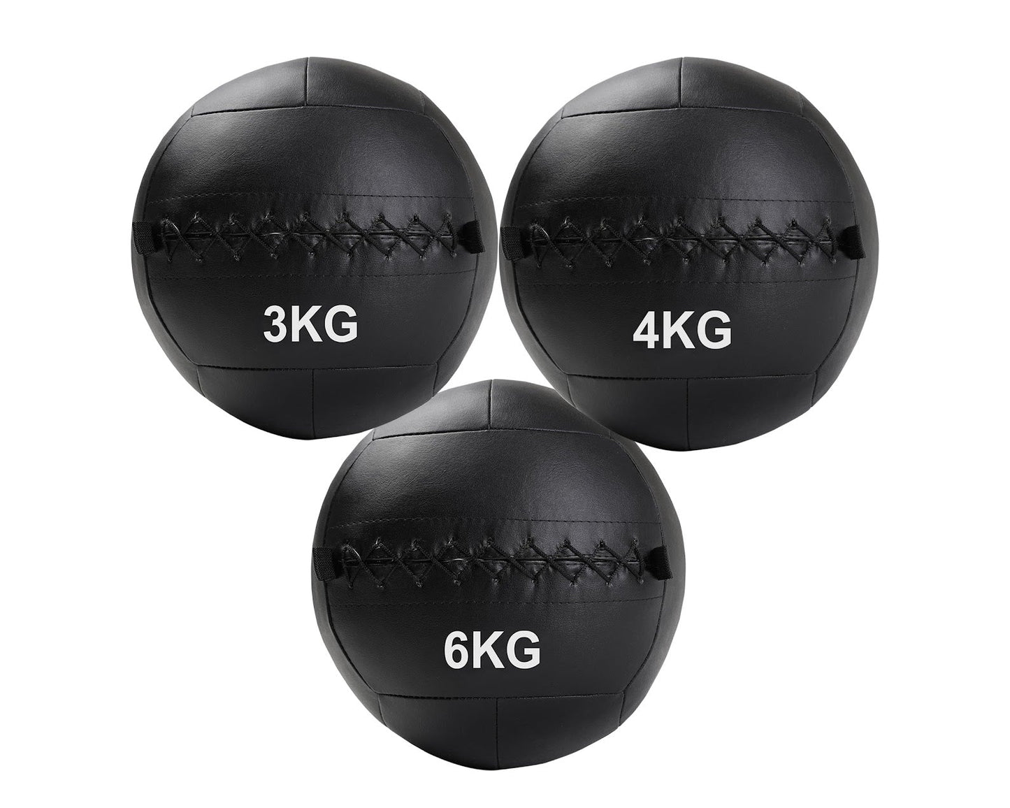 Durable No‑Bounce PVC Wall Ball Medicine Ball | Textured Grip | Explosive Power Training | Home Gym Cross‑Training (3 kg–12 kg)