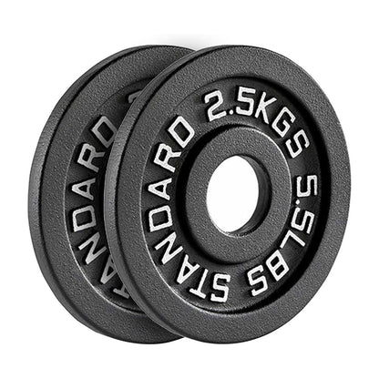 Cast Iron Weight Plates | Heavy-Duty Discs for Strength Training & Home Gyms | Available in Singles, Pairs & Sets | Durable Dumbbell Plates for Lifting & Fitness