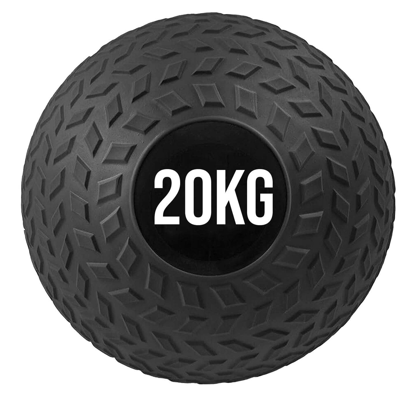 Adjustable Rubberized Slam Ball – Heavy‑Duty Treaded Core & Strength Training for Home Gym Workouts