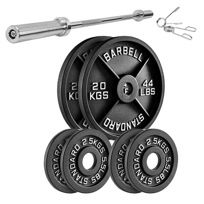 Cast Iron Weight Plates | Heavy-Duty Discs for Strength Training & Home Gyms | Available in Singles, Pairs & Sets | Durable Dumbbell Plates for Lifting & Fitness