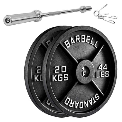 Cast Iron Weight Plates | Heavy-Duty Discs for Strength Training & Home Gyms | Available in Singles, Pairs & Sets | Durable Dumbbell Plates for Lifting & Fitness