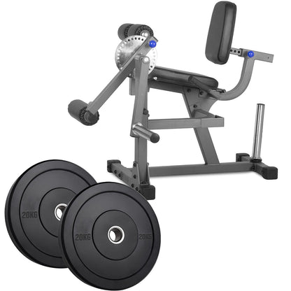 Heavy‑Duty Leg Extension & Curl Machine – Adjustable Seated Quad/Hamstring Home Gym Strength Equipment