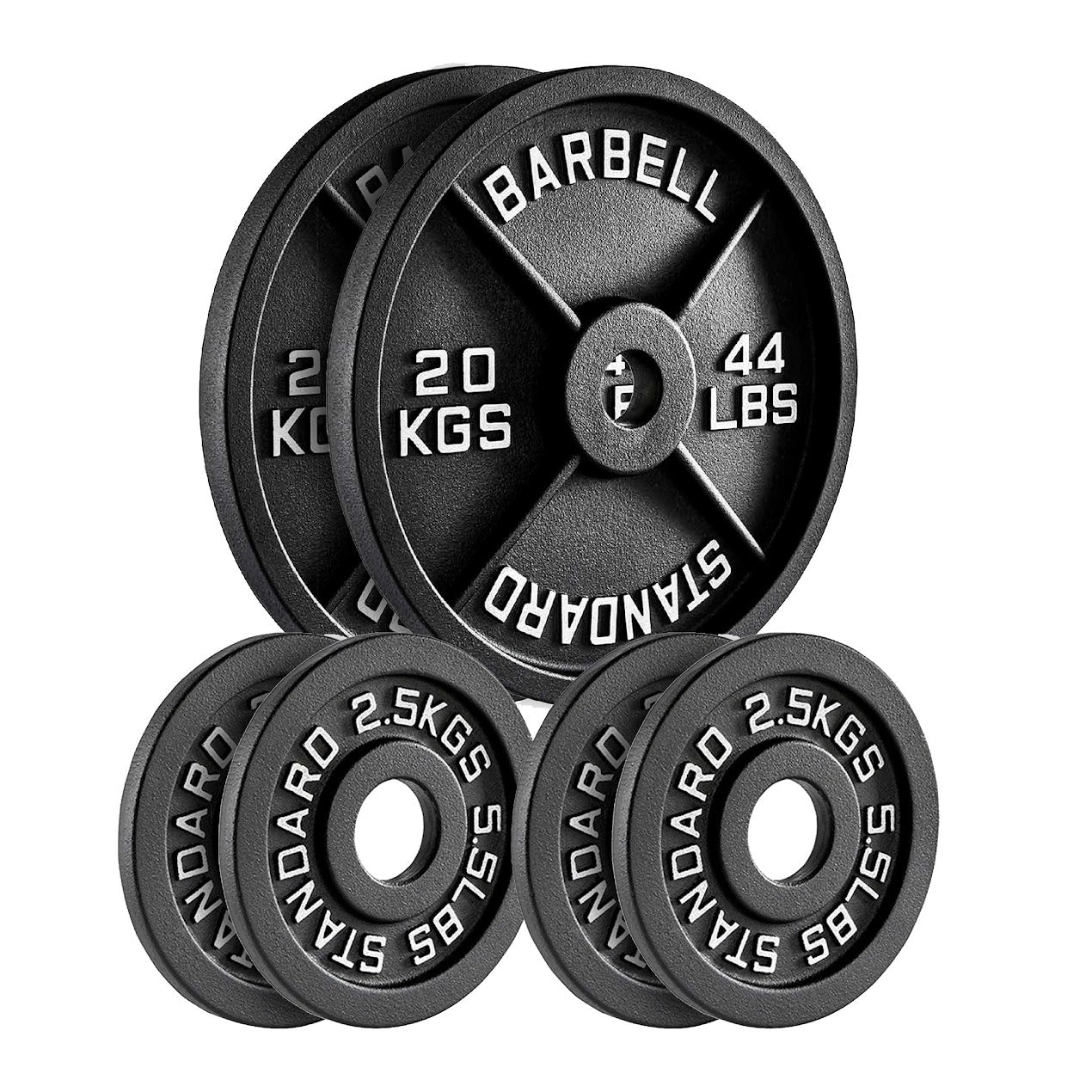Cast Iron Weight Plates | Heavy-Duty Discs for Strength Training & Home Gyms | Available in Singles, Pairs & Sets | Durable Dumbbell Plates for Lifting & Fitness
