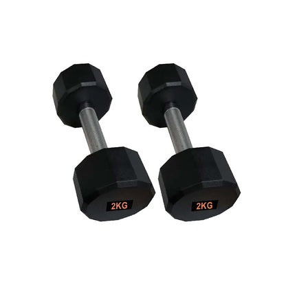 Round Hex Dumbbell – Anti‑Roll Stability for Home & Commercial Workouts