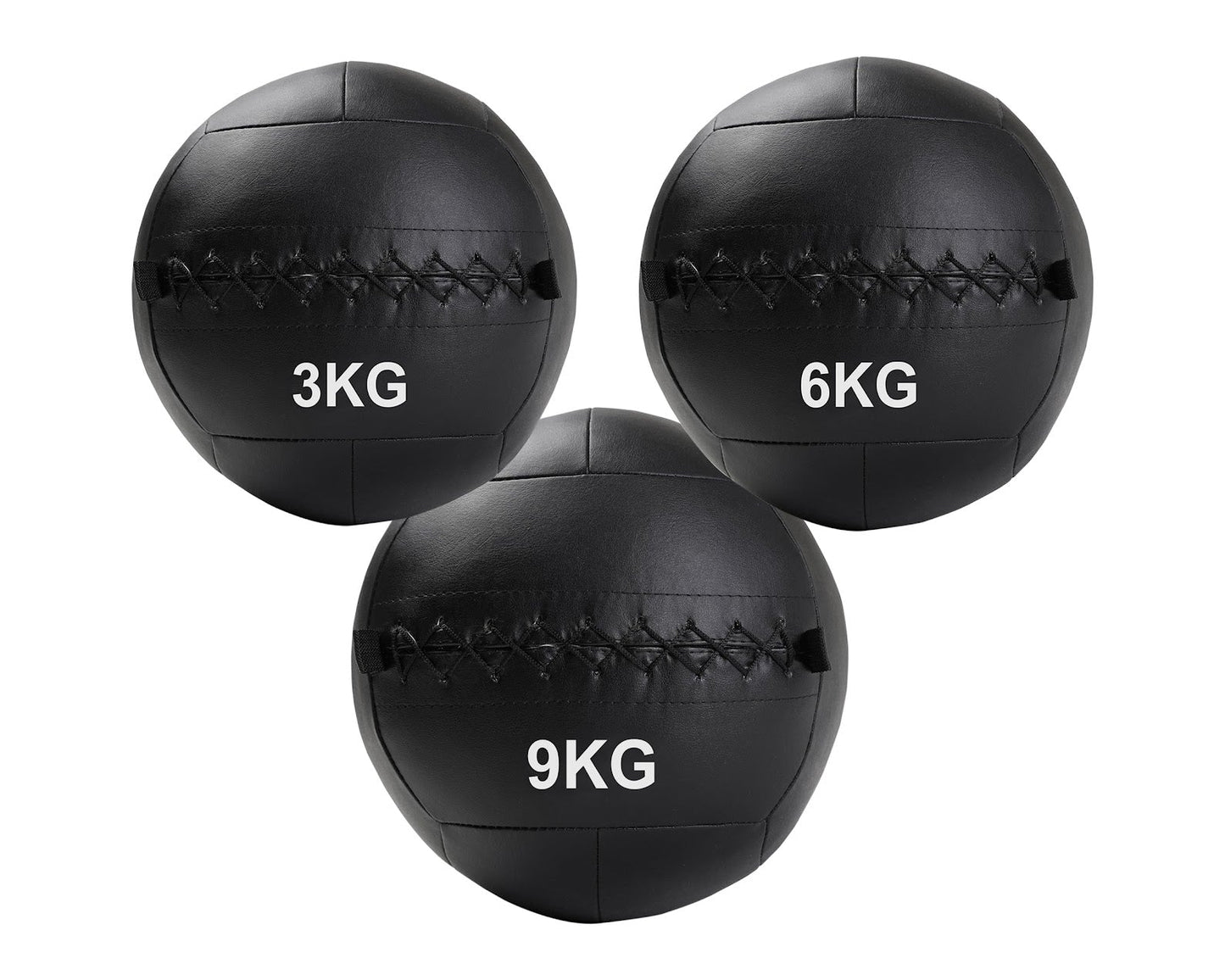 Durable No‑Bounce PVC Wall Ball Medicine Ball | Textured Grip | Explosive Power Training | Home Gym Cross‑Training (3 kg–12 kg)