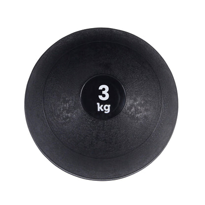 Heavy‑Duty Rubber Slam Ball – No‑Bounce, Textured Finish for Strength & Core Conditioning – 3‑25 kg Medicine Ball for Quiet, Powerful Home Gym Workouts