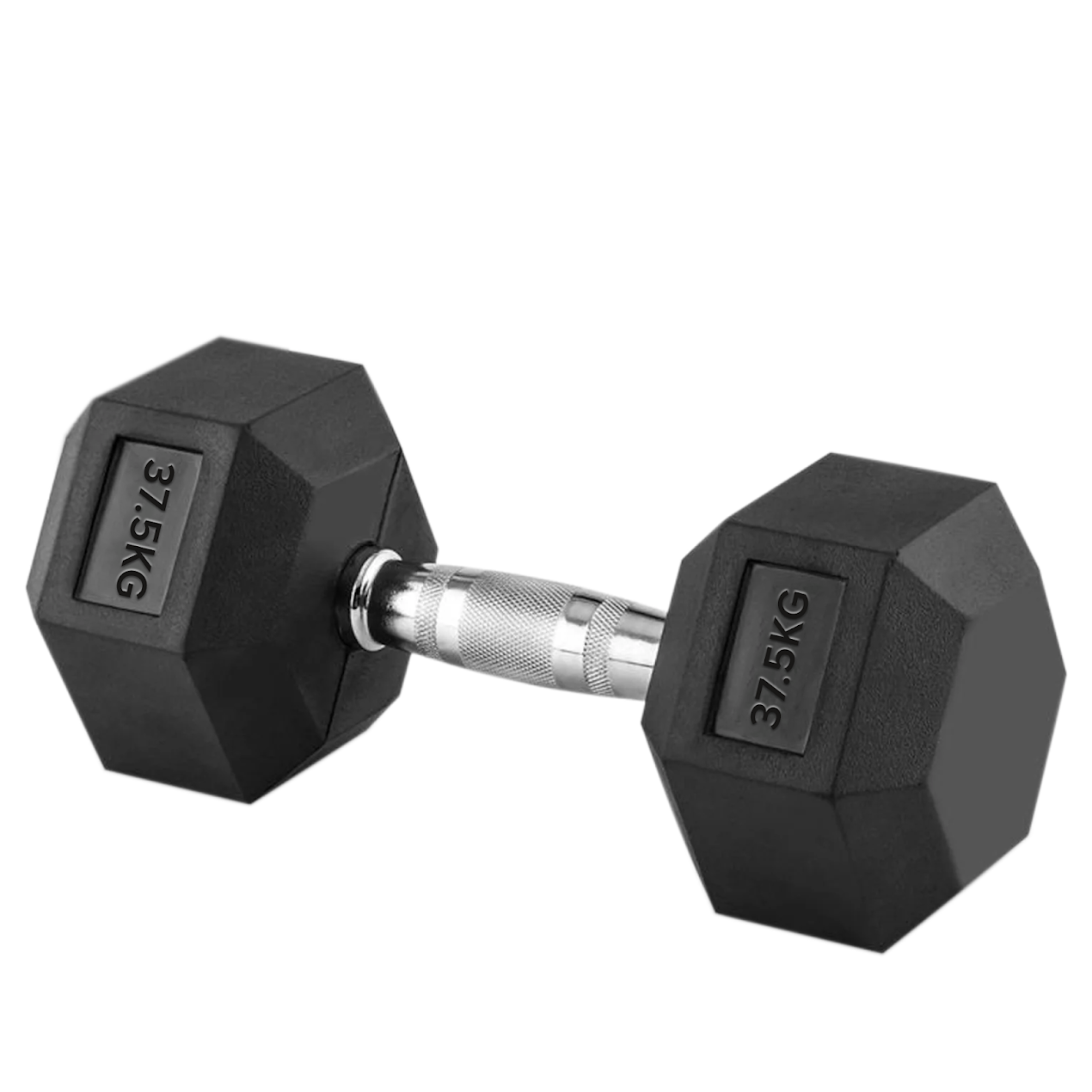 Hex Dumbbells Pairs & Sets (2.5kg–60kg) – Rubber-Coated, Anti-Roll, Steel Knurled Grip – Strength Training Weights for Home Gym or Studio