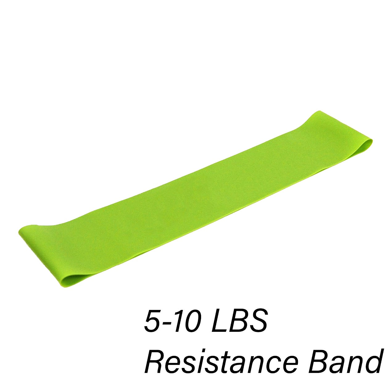 Resistance Loop Bands Set – Natural Latex, 5 Color-Coded Levels, Anti-Slip Grip, Home Fitness & Pilates