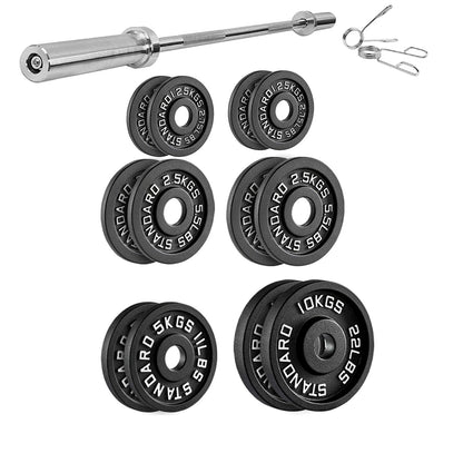 Cast Iron Weight Plates | Heavy-Duty Discs for Strength Training & Home Gyms | Available in Singles, Pairs & Sets | Durable Dumbbell Plates for Lifting & Fitness