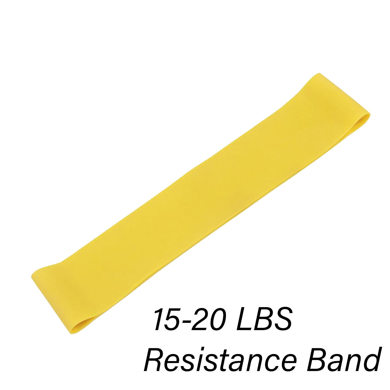 Resistance Loop Bands Set – Natural Latex, 5 Color-Coded Levels, Anti-Slip Grip, Home Fitness & Pilates