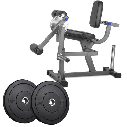 Heavy‑Duty Leg Extension & Curl Machine – Adjustable Seated Quad/Hamstring Home Gym Strength Equipment