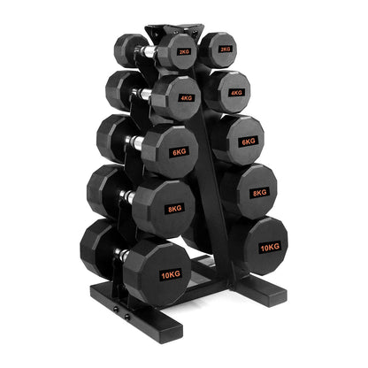 Round Hex Dumbbell – Anti‑Roll Stability for Home & Commercial Workouts