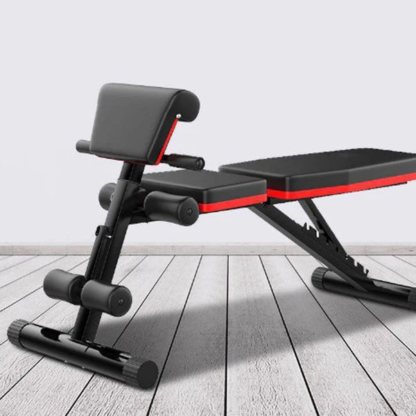 7-Position Adjustable Weight Bench – Foldable Incline/Decline/Flat, Quick-Lock, 320 kg Capacity – Space-Saving Strength Bench for Home Gym