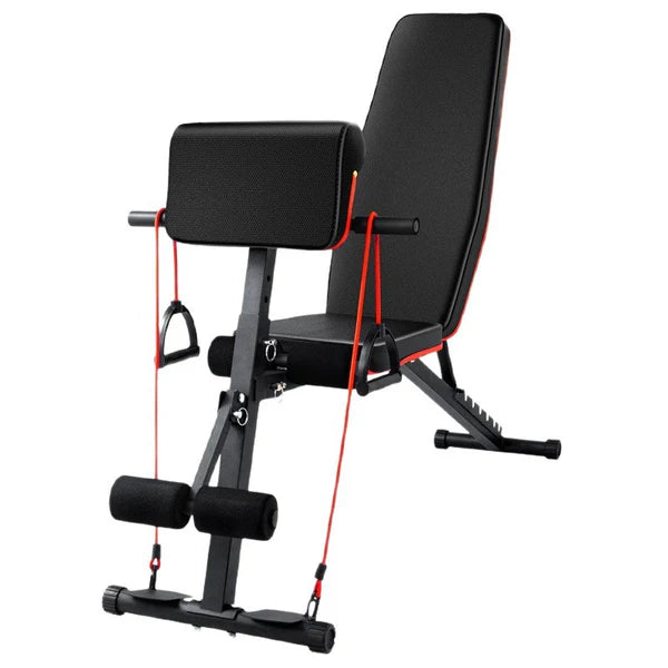 7-Position Adjustable Weight Bench – Foldable Incline/Decline/Flat, Quick-Lock, 320 kg Capacity – Space-Saving Strength Bench for Home Gym